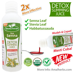 Jus Senna 250ml Sanna Detox...