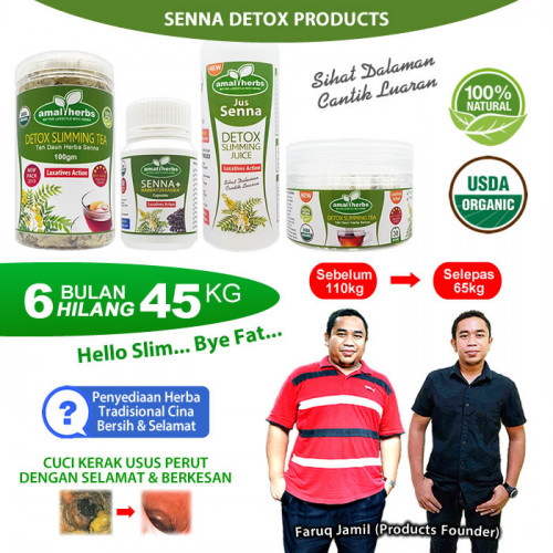 Daun Senna Sanna Detox Slimming